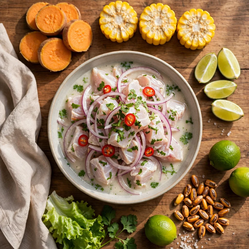 Ceviche de pescado