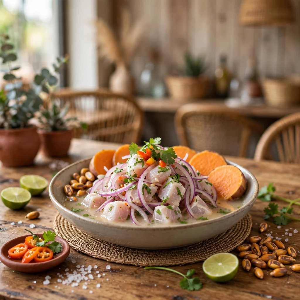 Ceviche de pescado