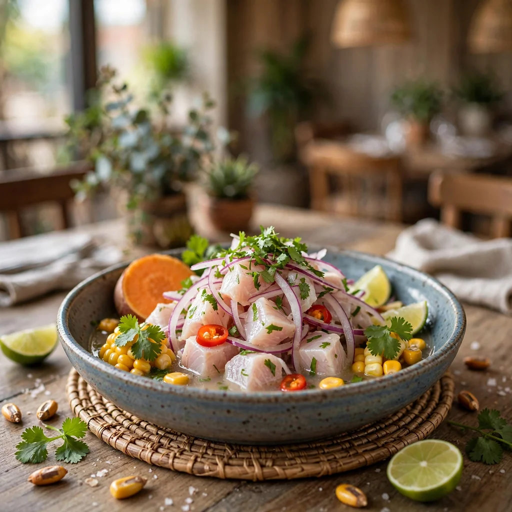 Ceviche de pescado