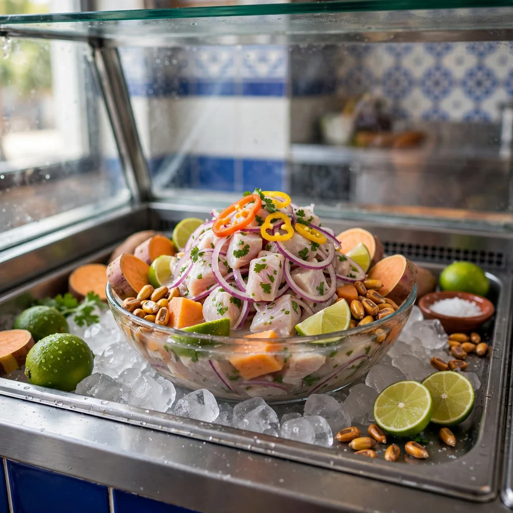 Ceviche de pescado