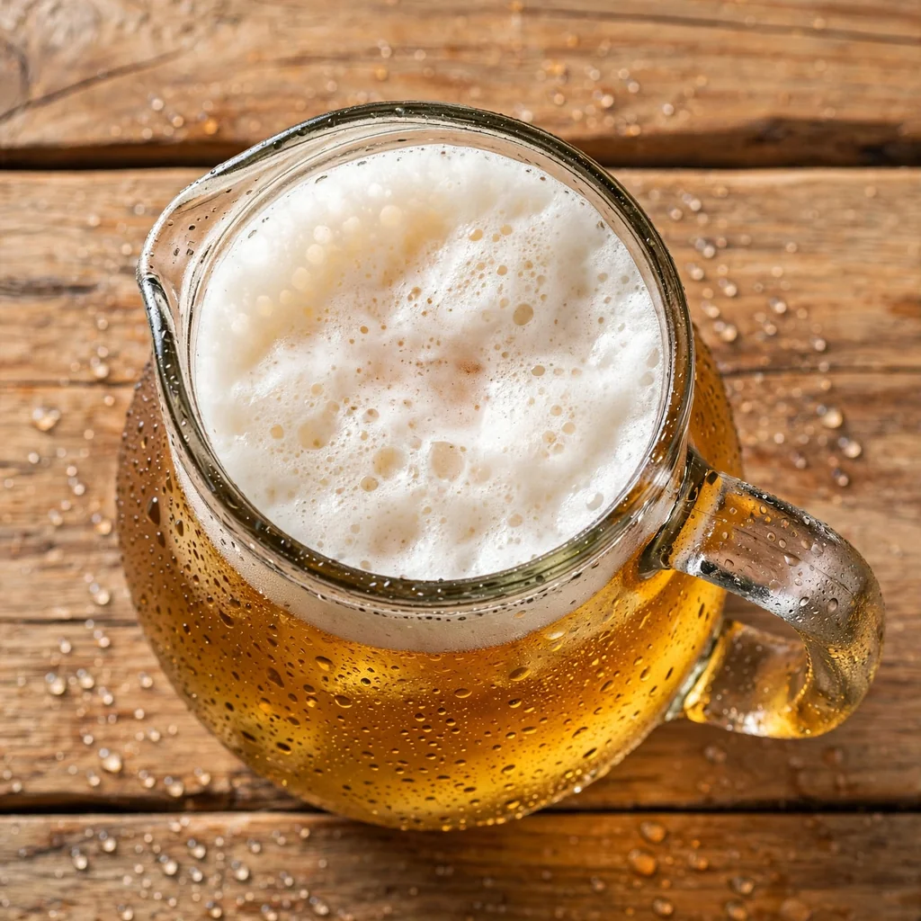 Jarra de cerveza helada