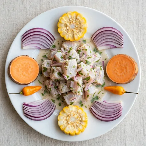 Ceviche de pescado
