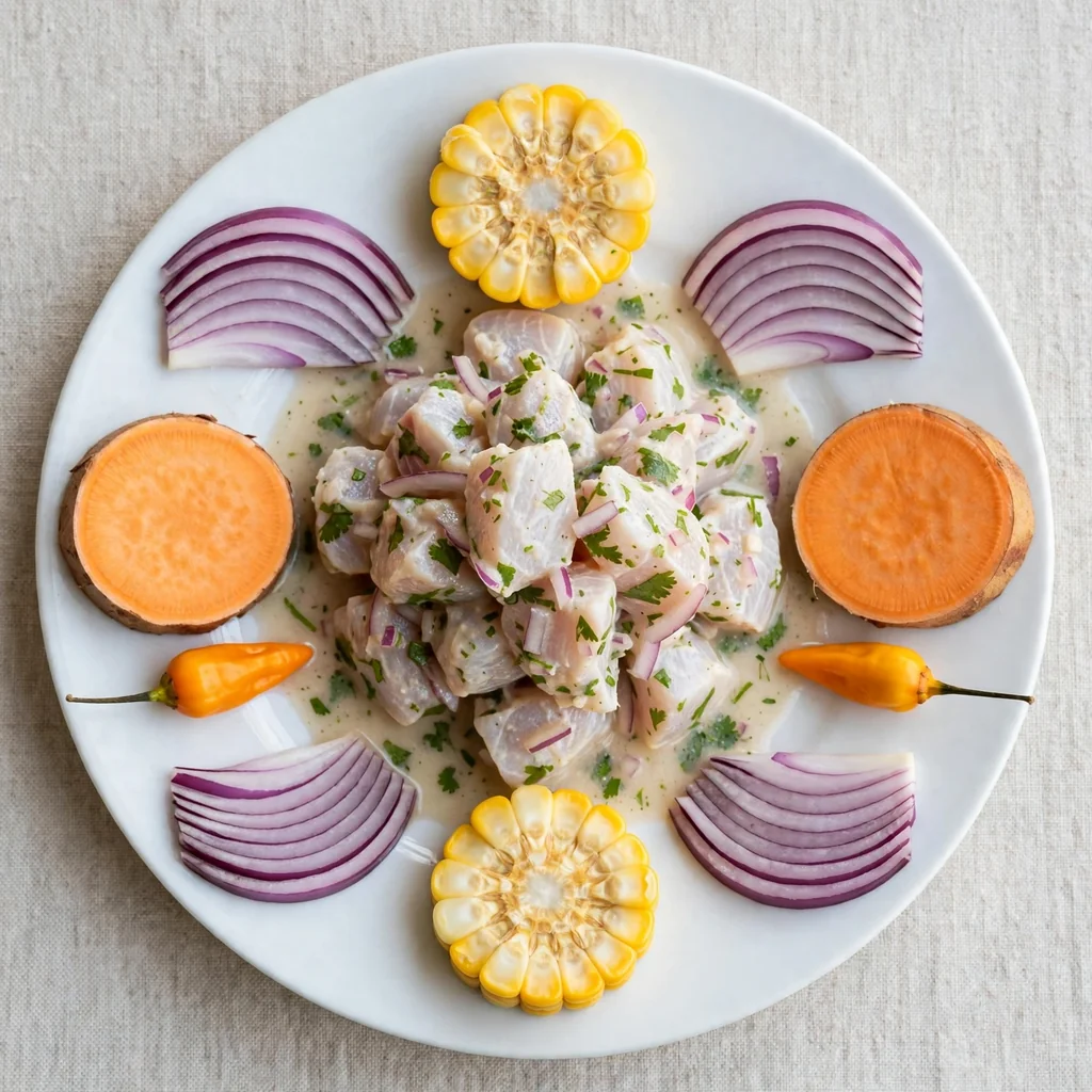 Ceviche de pescado