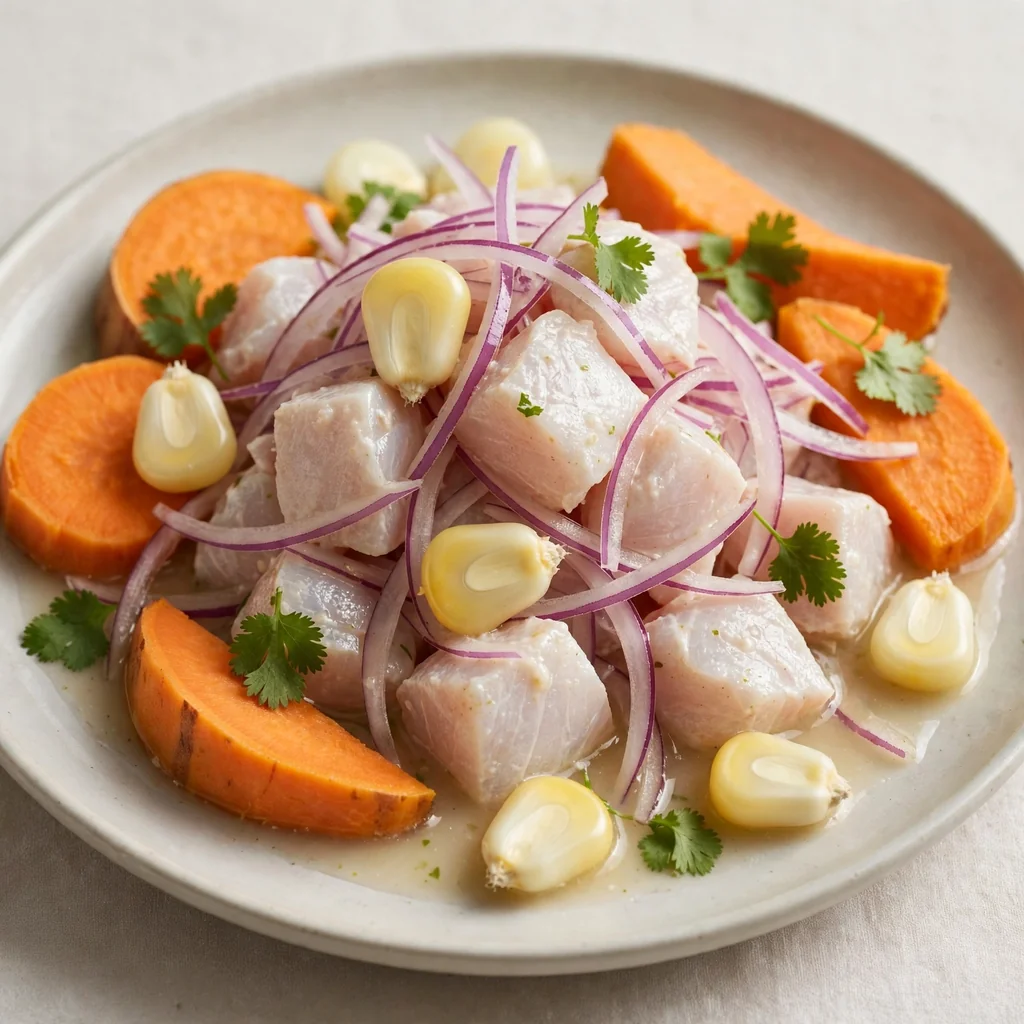 Ceviche de pescado