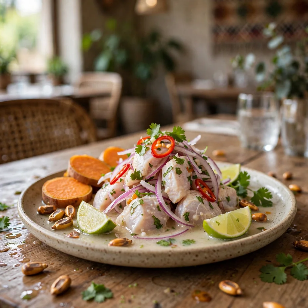 Ceviche de pescado