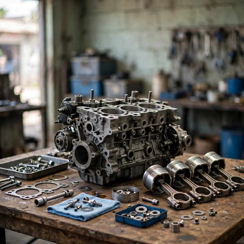 Reparación de motor