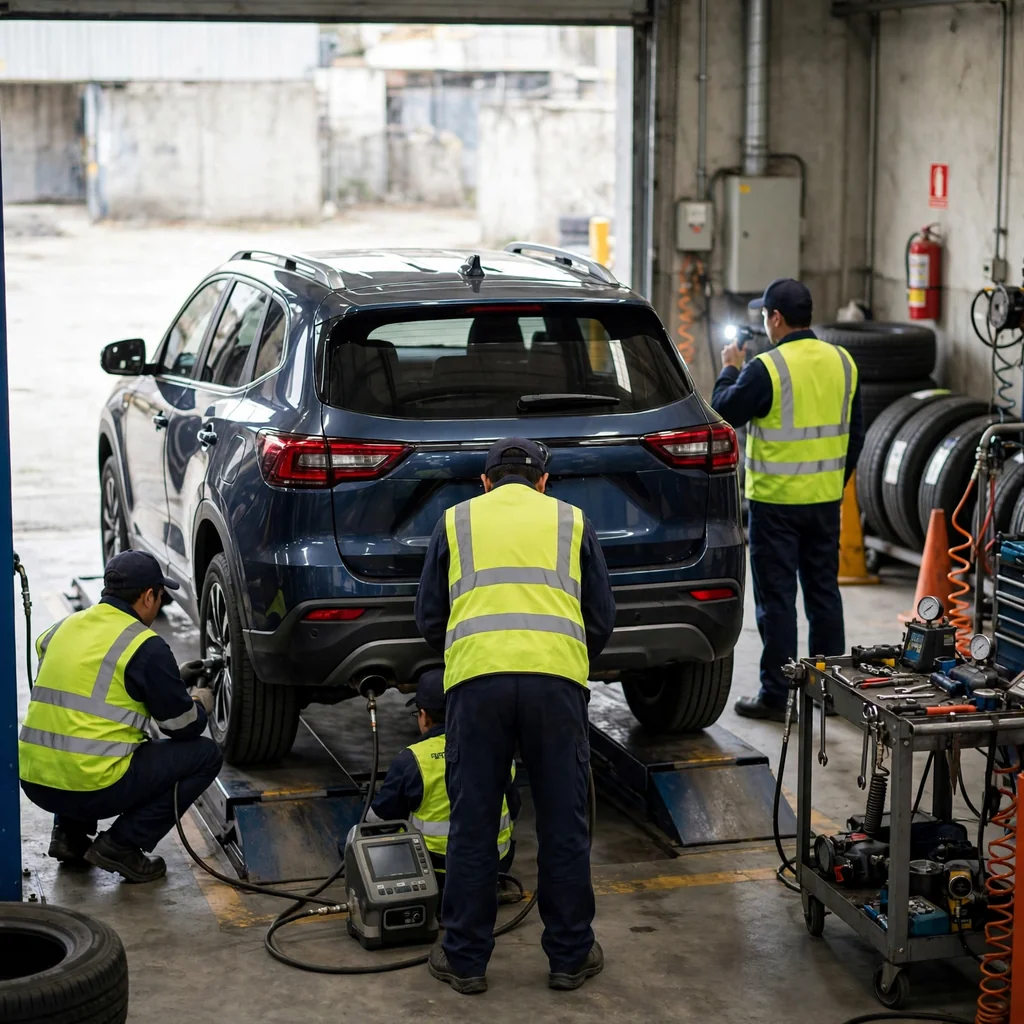Inspección técnica vehicular