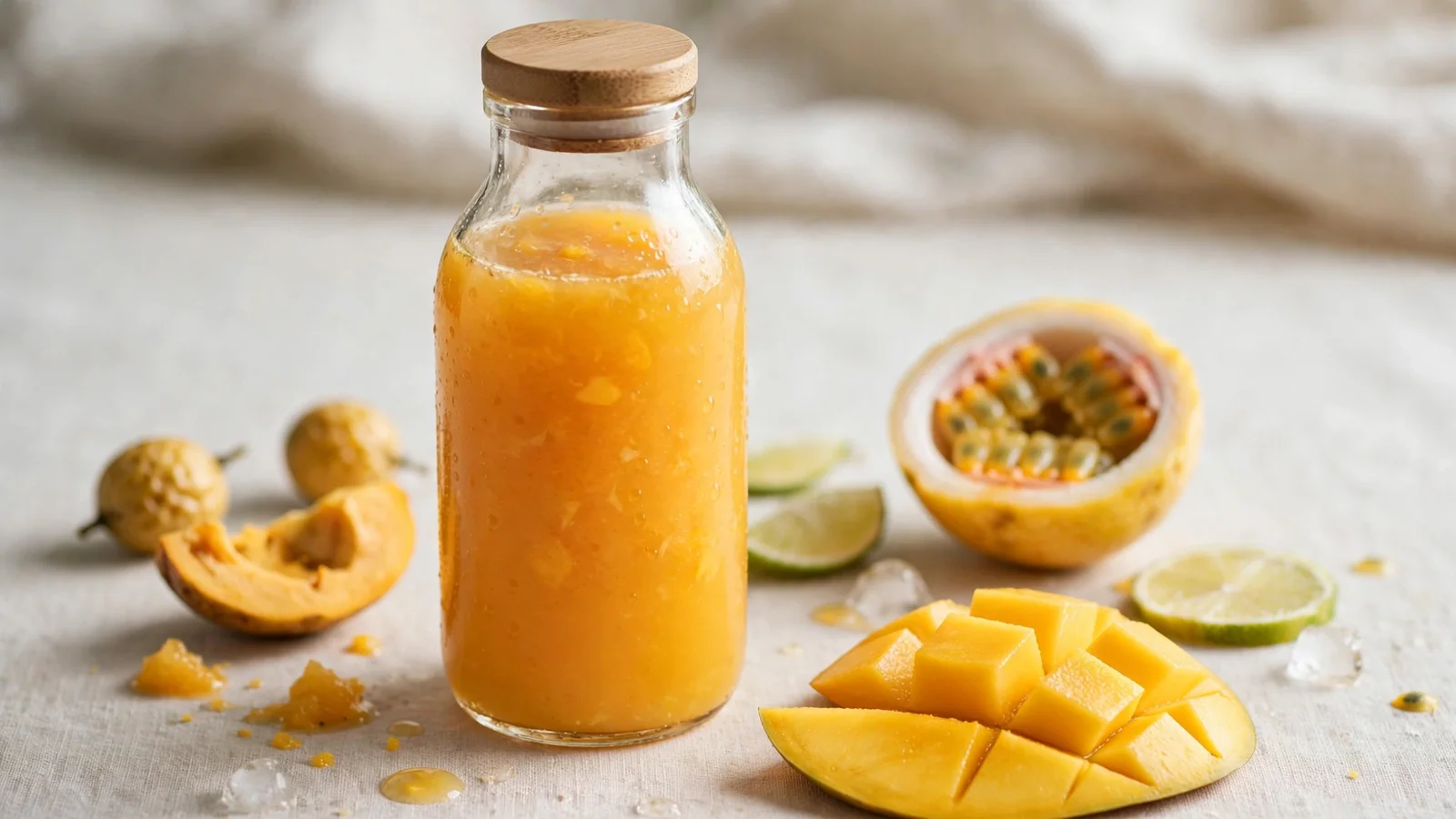 Jugo de fruta natural