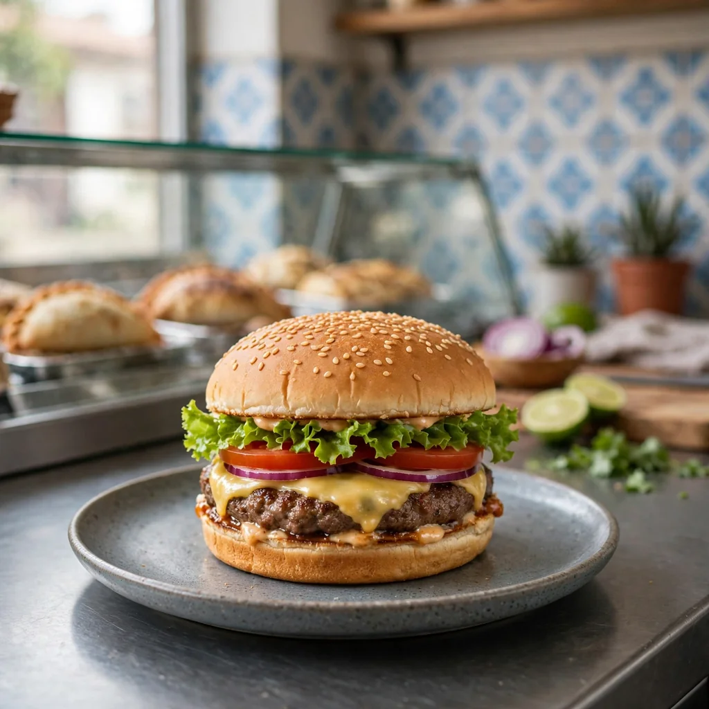 Hamburguesa clásica