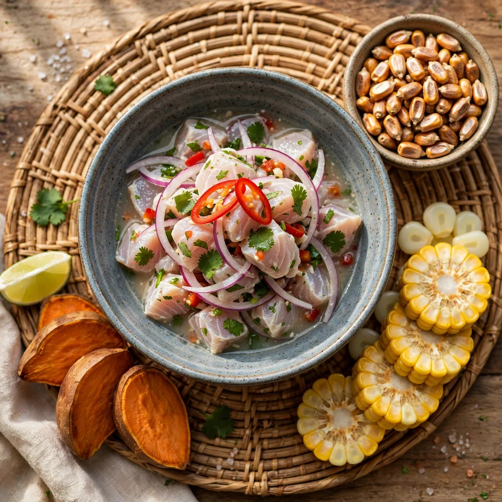 Ceviche de pescado