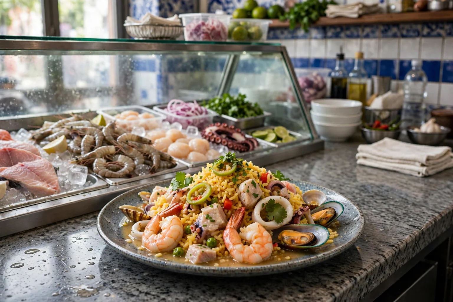 Arroz con mariscos