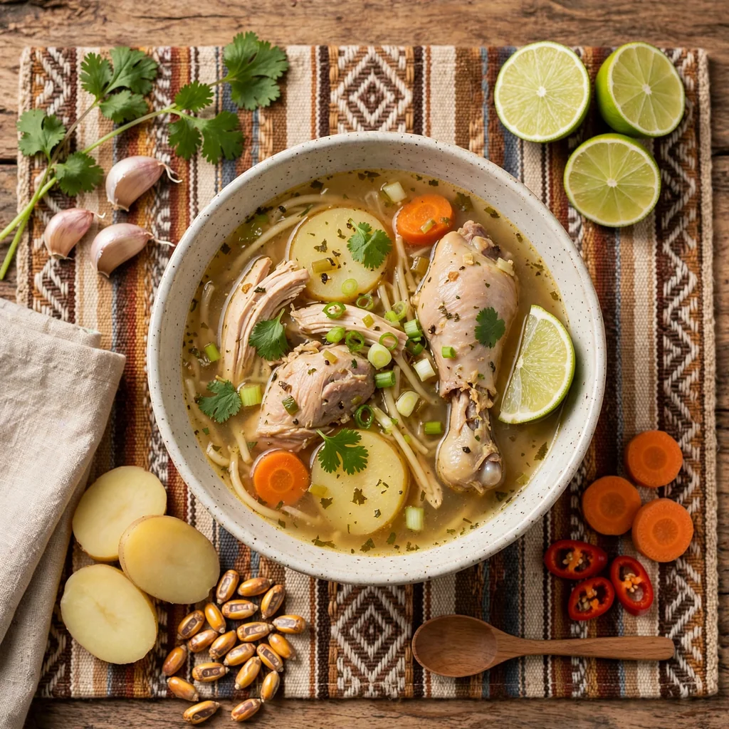 Caldo de gallina