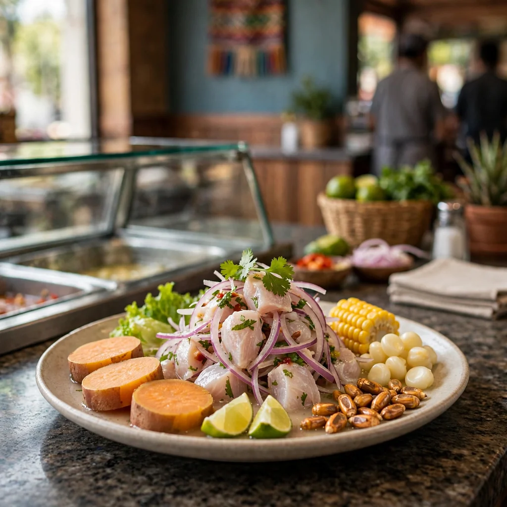 Ceviche de pescado