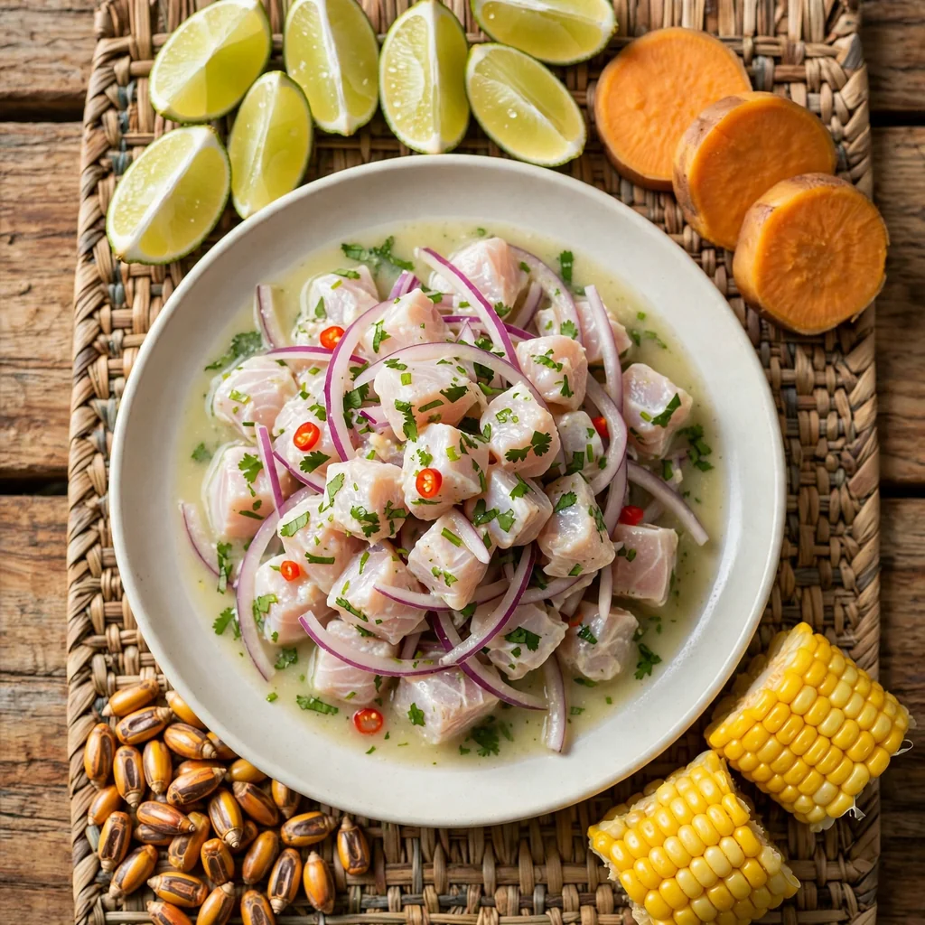 Ceviche de pescado