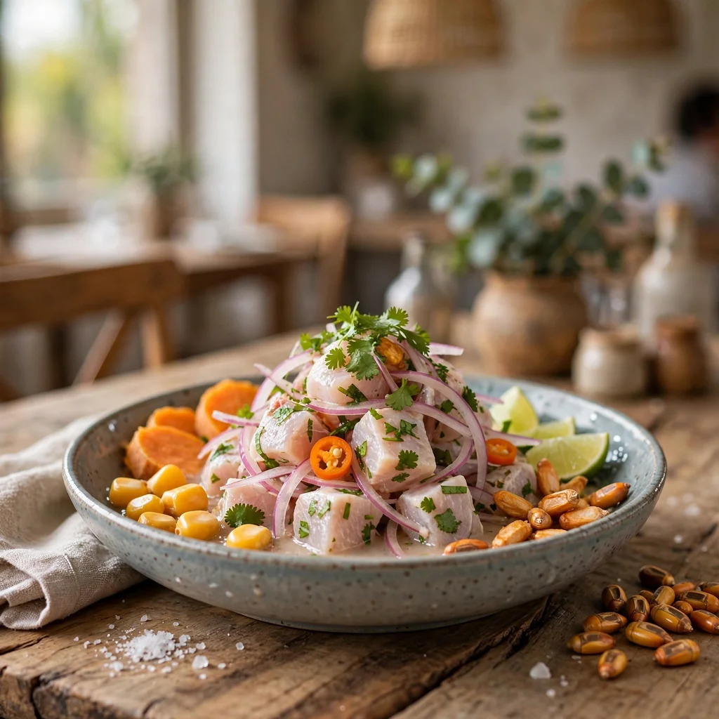Ceviche de pescado