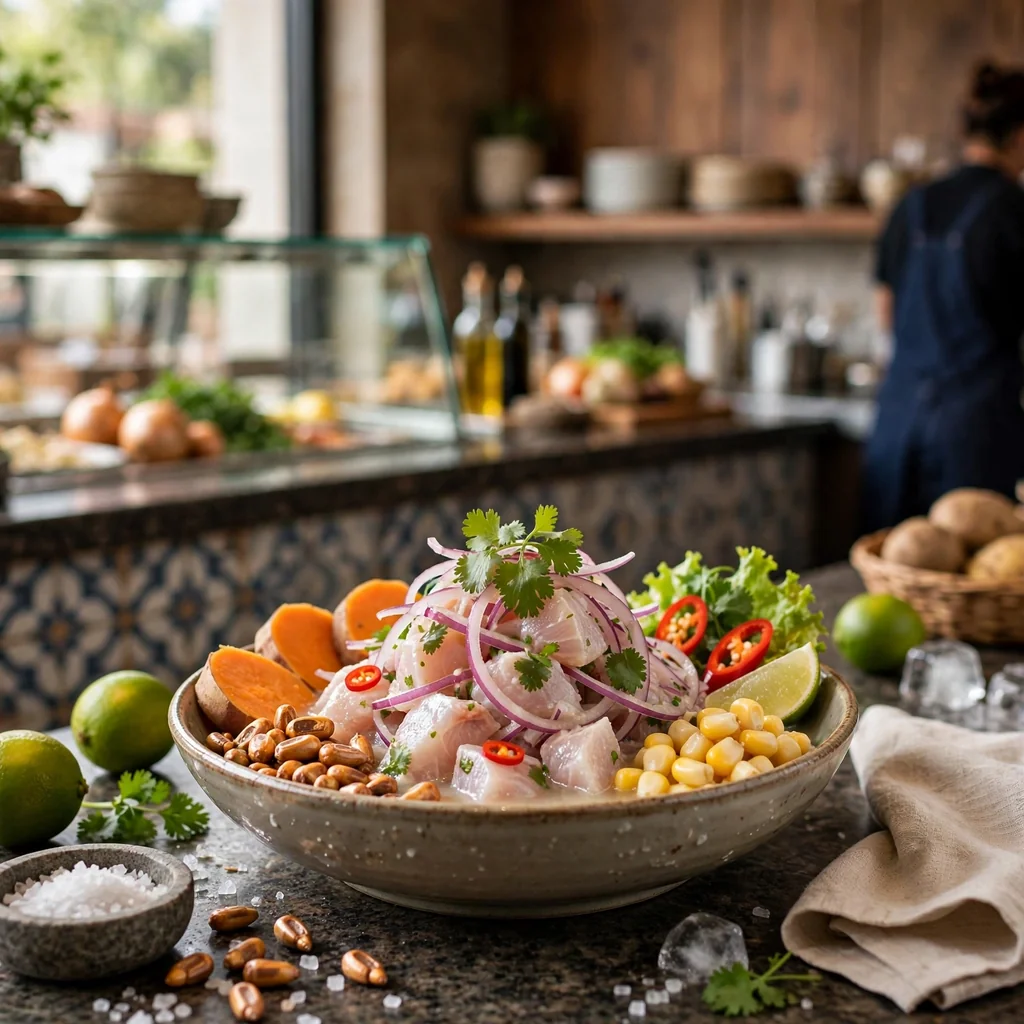 Ceviche de pescado