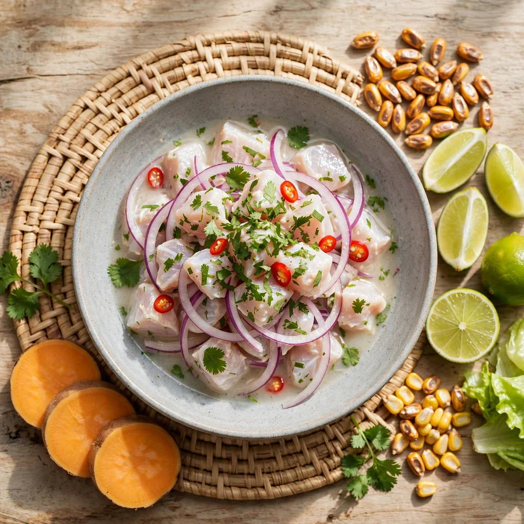 Ceviche de pescado