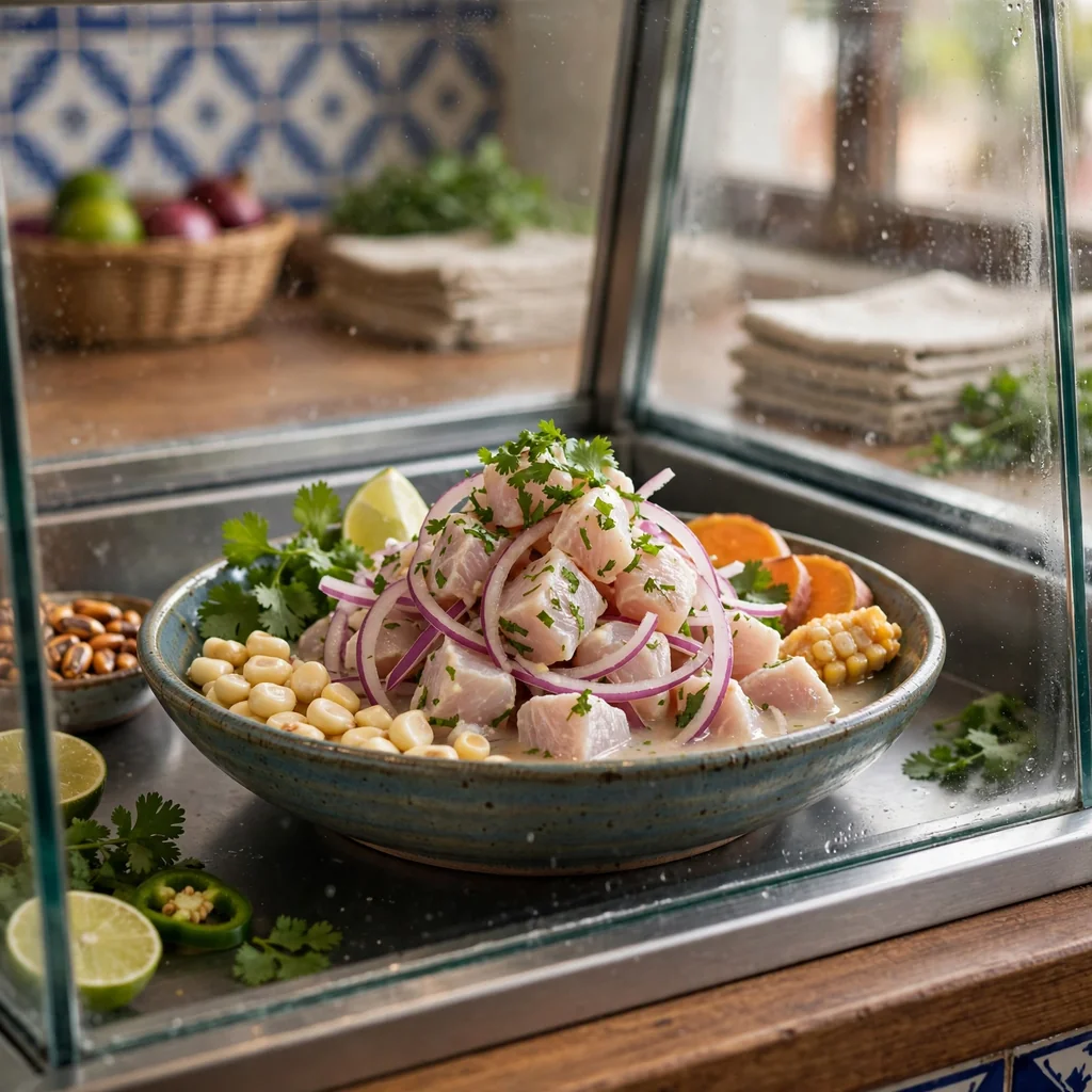 Ceviche de pescado