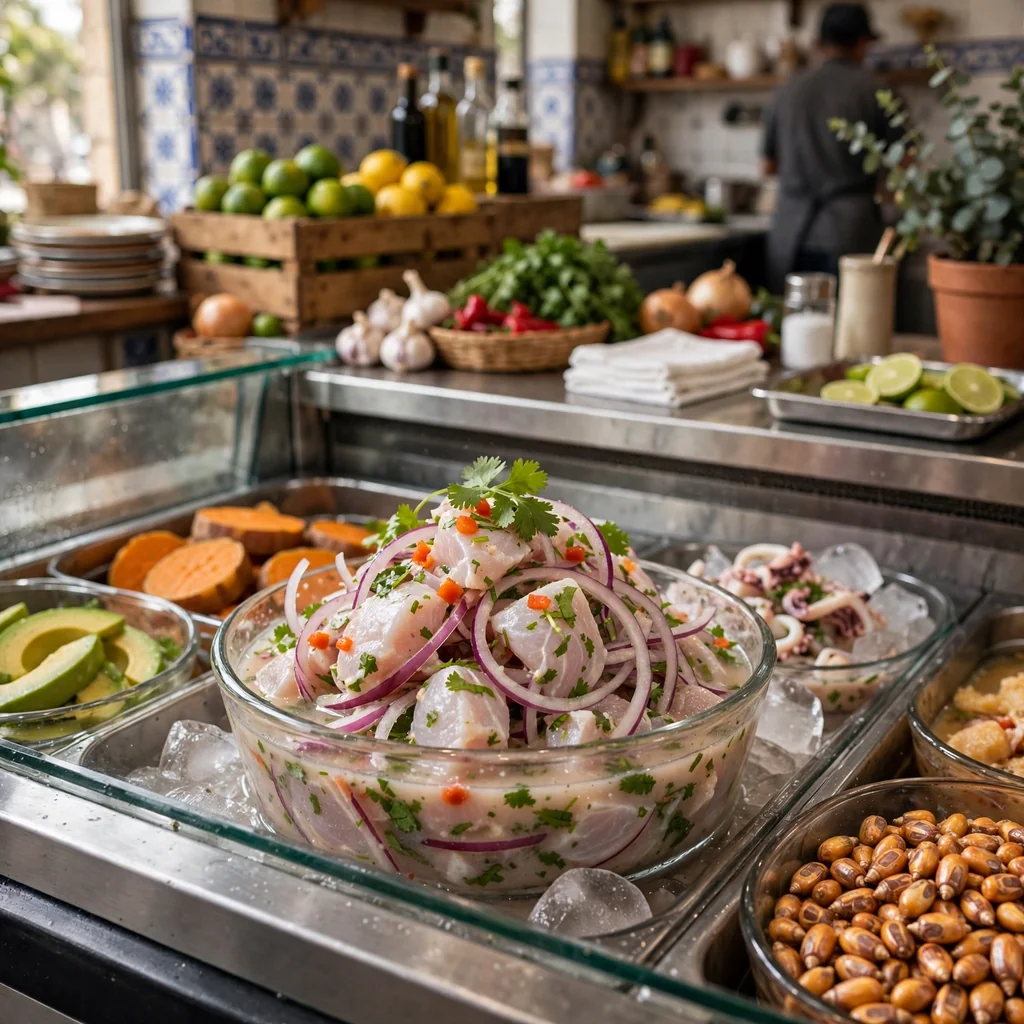 Ceviche de pescado