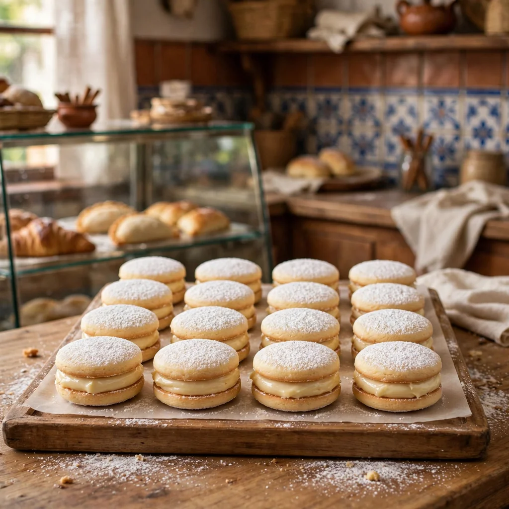 Docena de alfajores de manjar