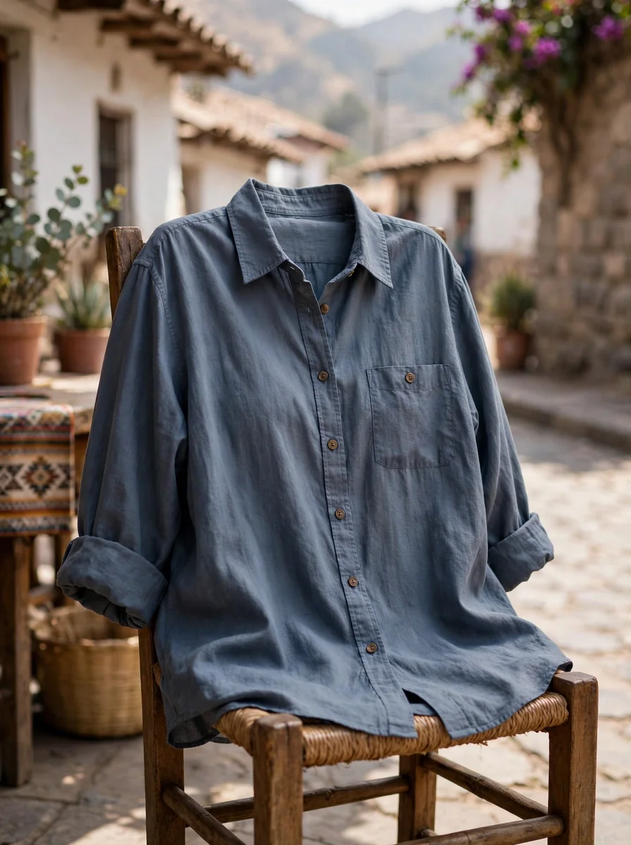 Camisa de talla grande