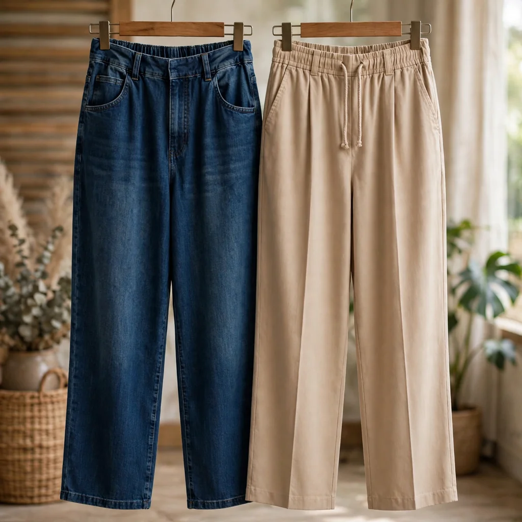 Pantalón de talla grande