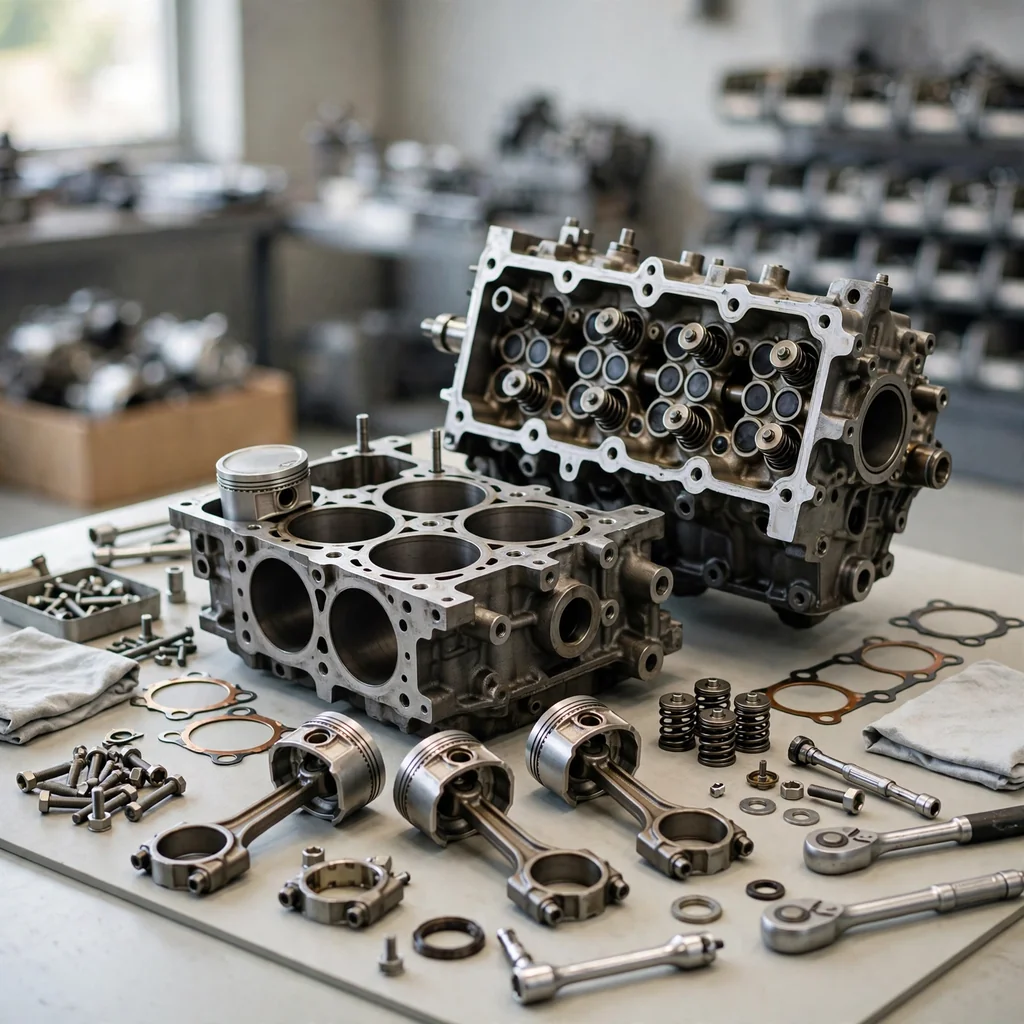 Reparación de motor