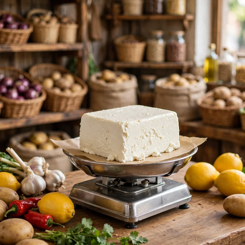 Queso fresco al peso