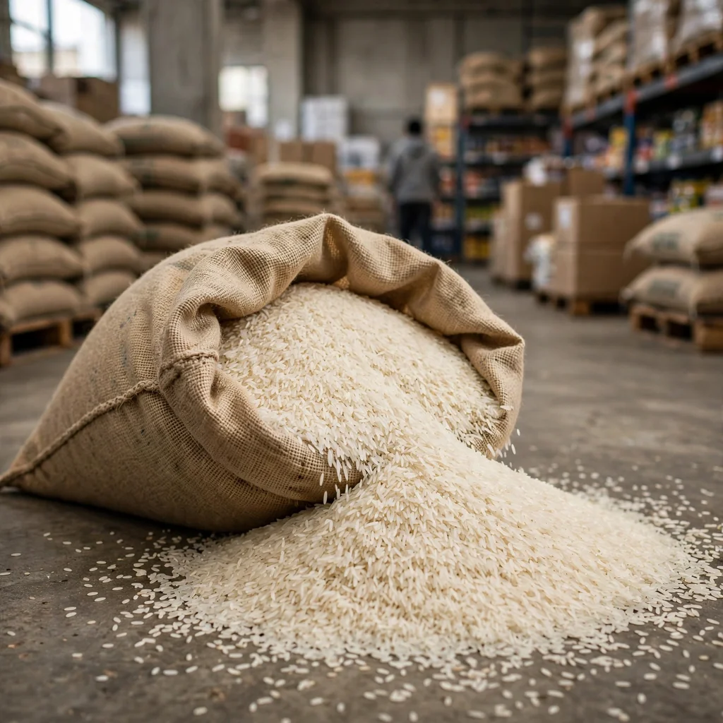 Arroz extra por saco