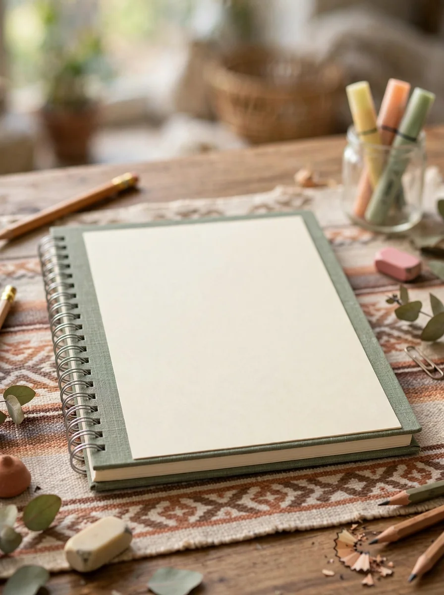 Cuaderno de colegio o universidad