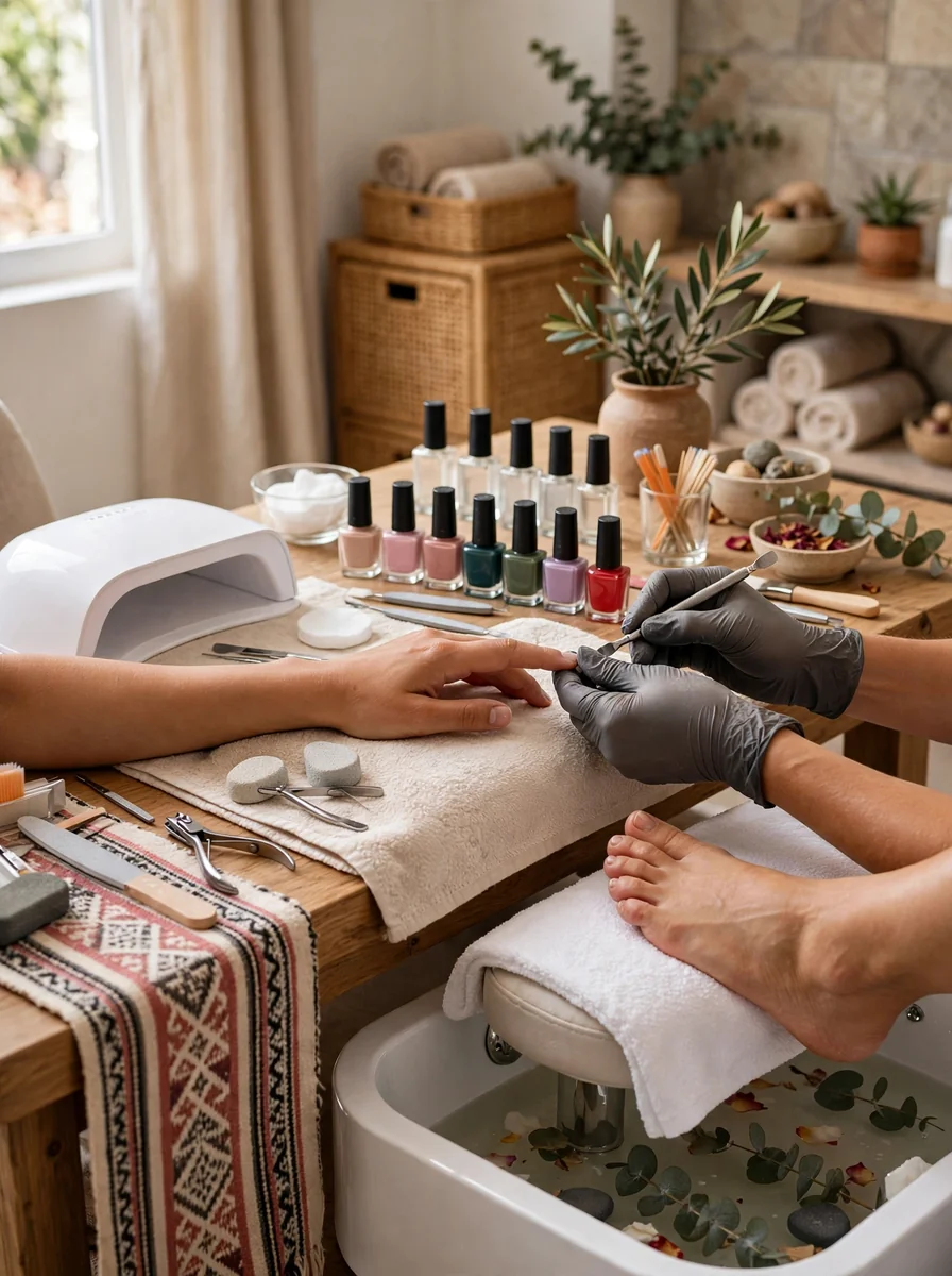Manicure y pedicure completo
