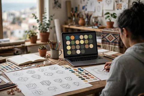 Servicio de diseño gráfico profesional para creación de logotipos e identidad corporativa