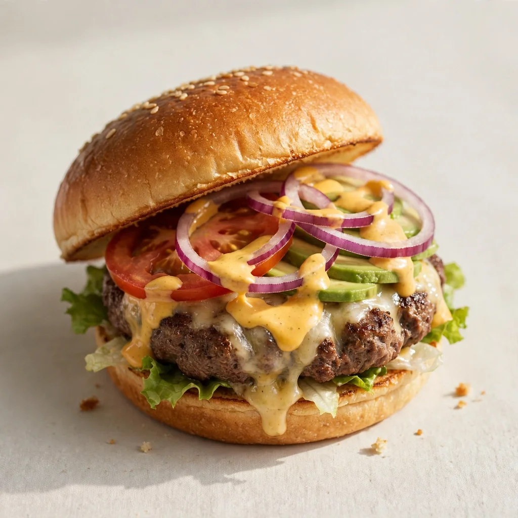 Hamburguesa al paso