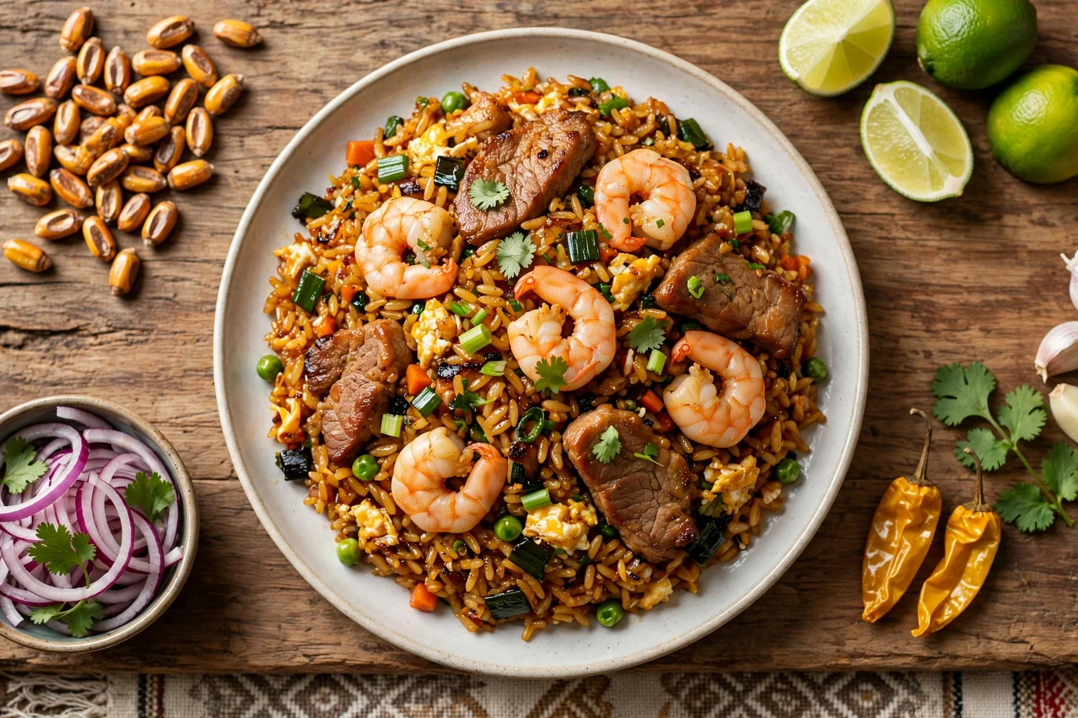 Arroz chaufa especial