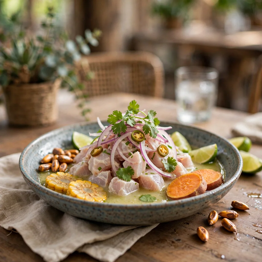 Ceviche de pescado