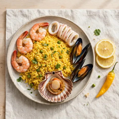 Arroz con mariscos