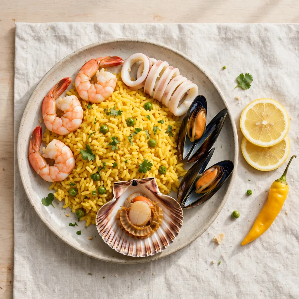 Arroz con mariscos