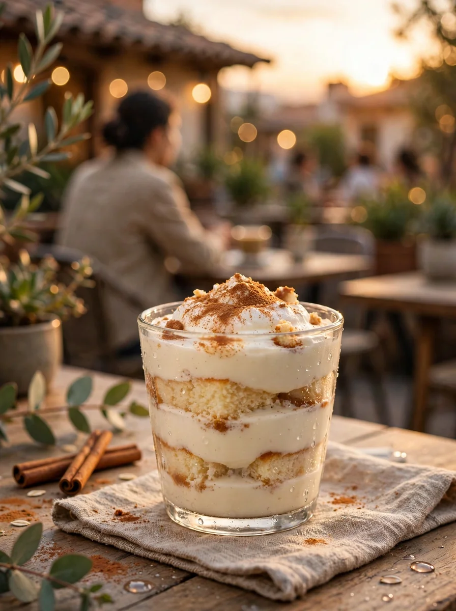 Postre en vaso
