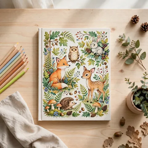 Cuento infantil ilustrado