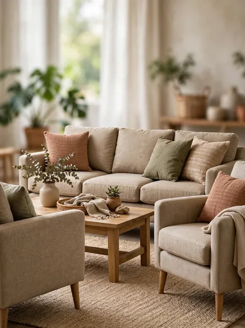 Tapizado de sillón y juego de sala