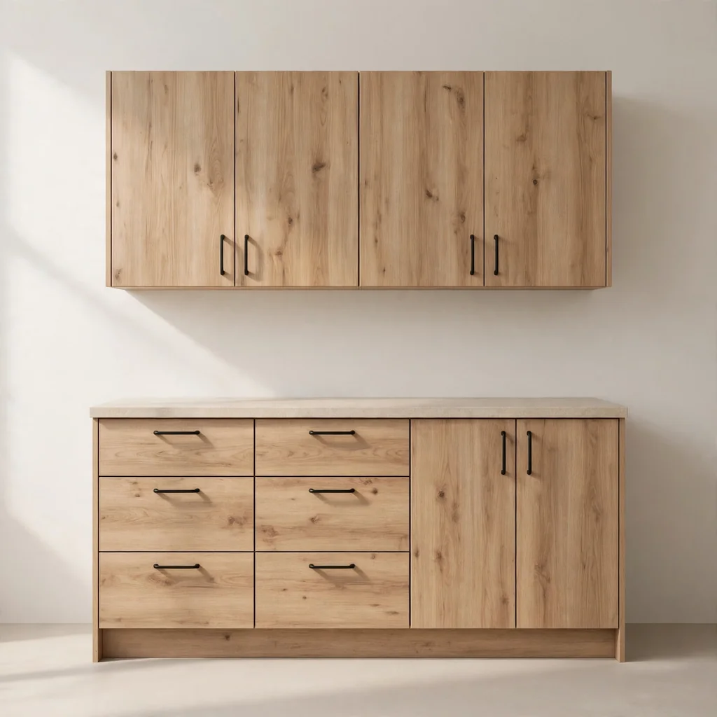 Mueble de cocina con reposteros