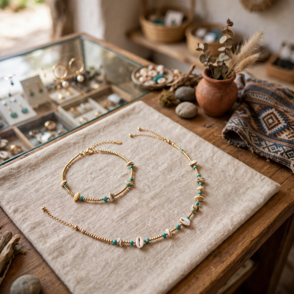 Pulsera y tobillera