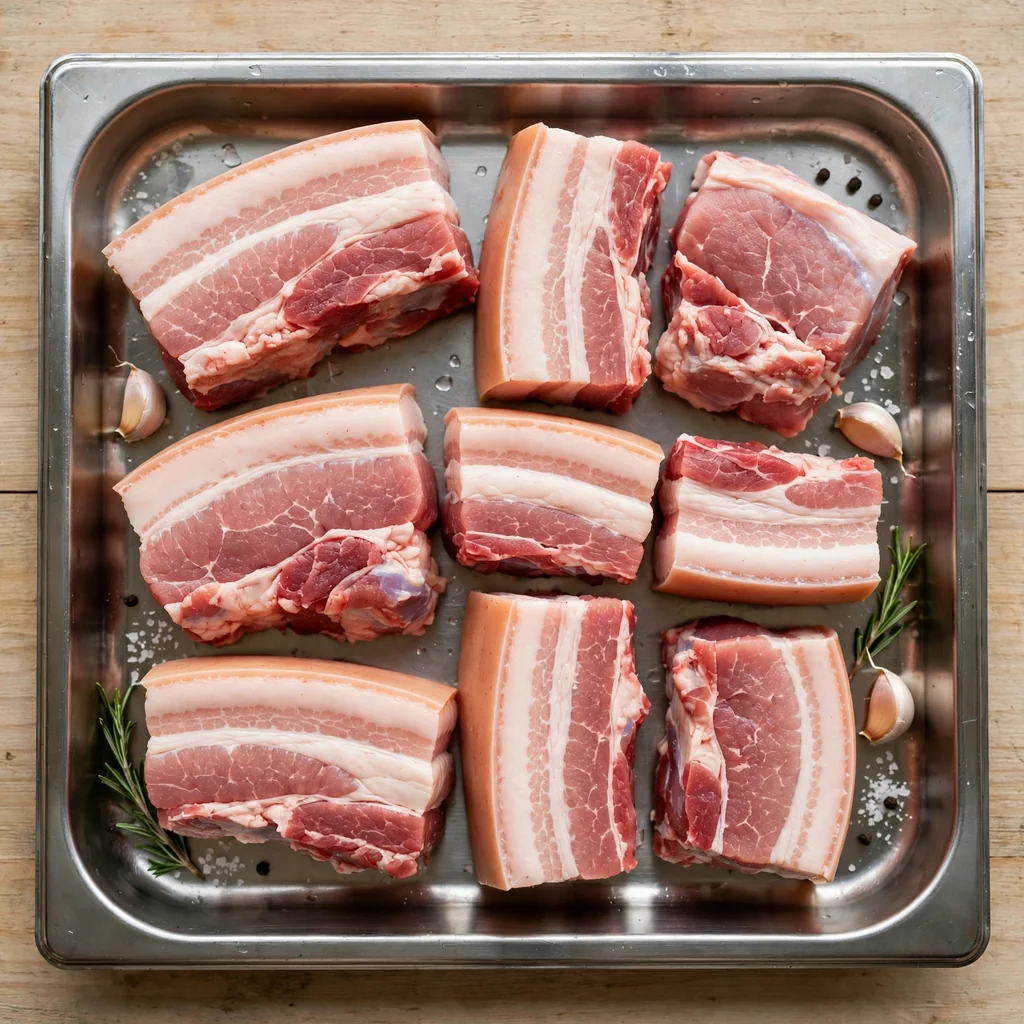Carne de cerdo para chicharrón