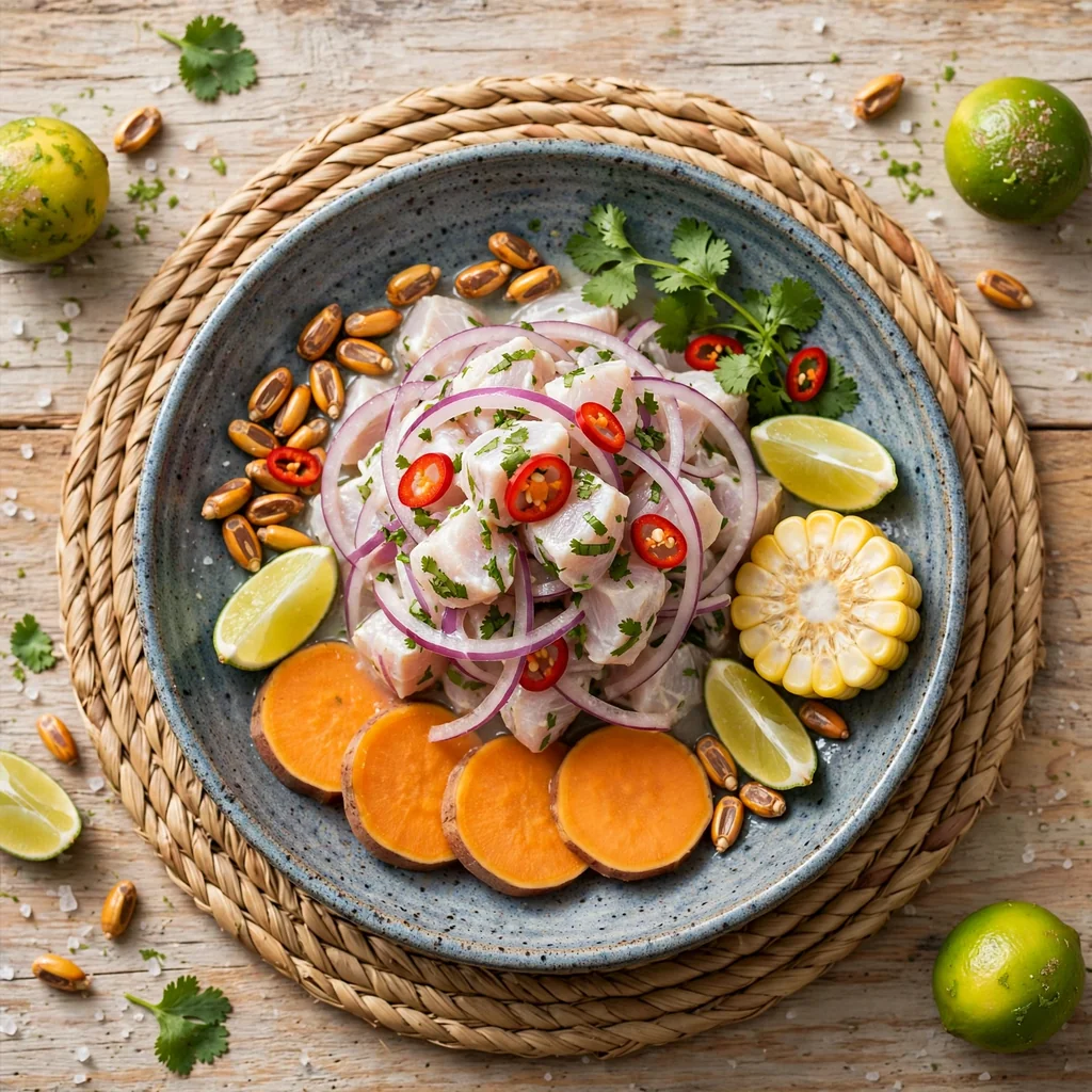 Ceviche de pescado
