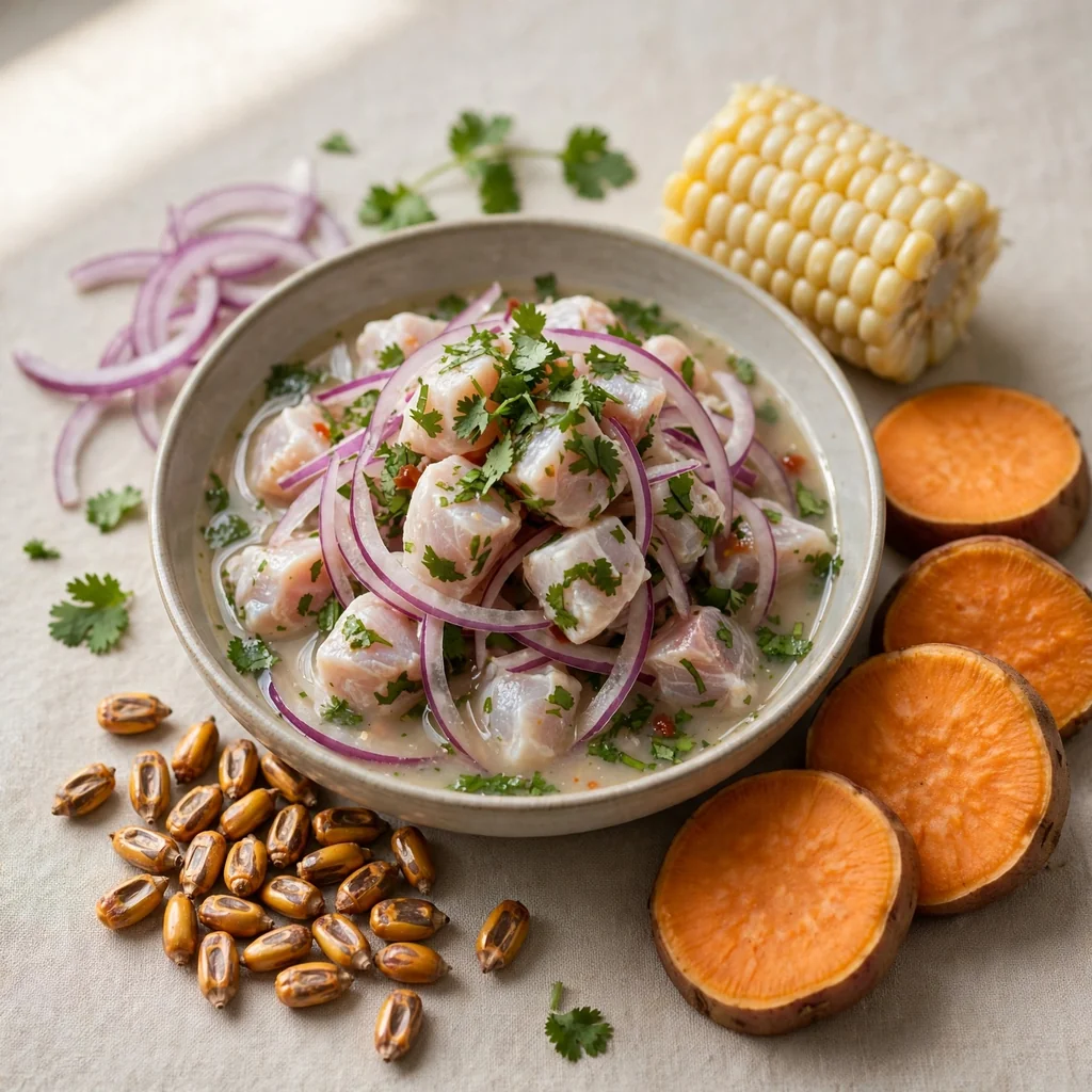 Ceviche de pescado