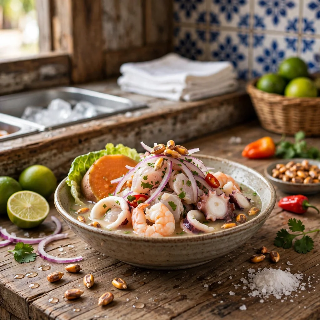 Ceviche mixto