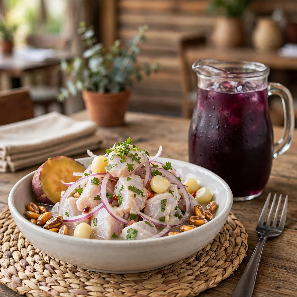 Ceviche de pescado