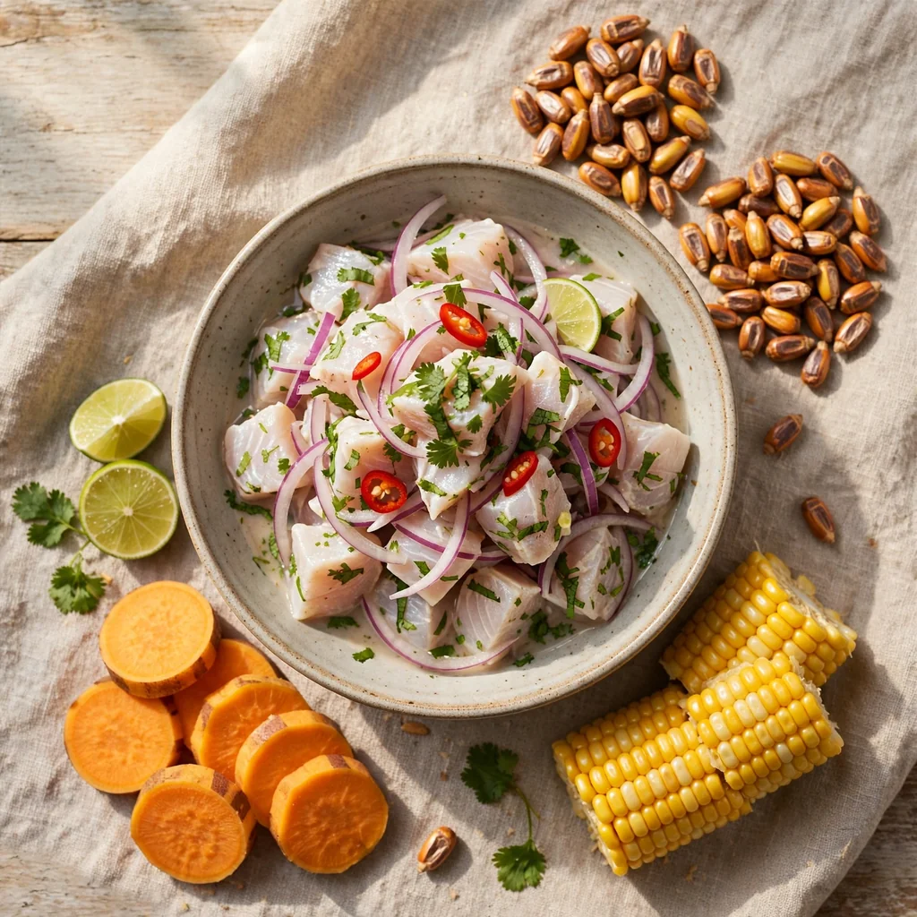 Ceviche de pescado