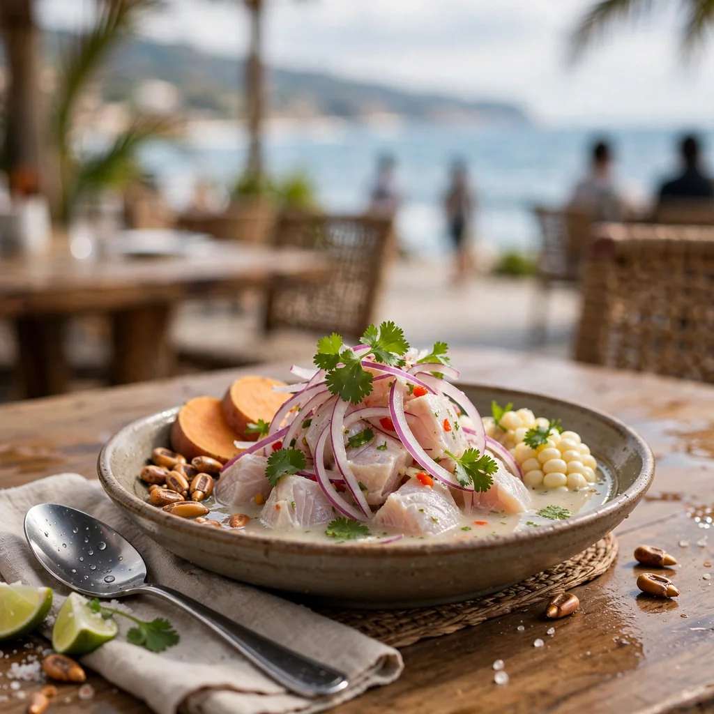 Ceviche de pescado