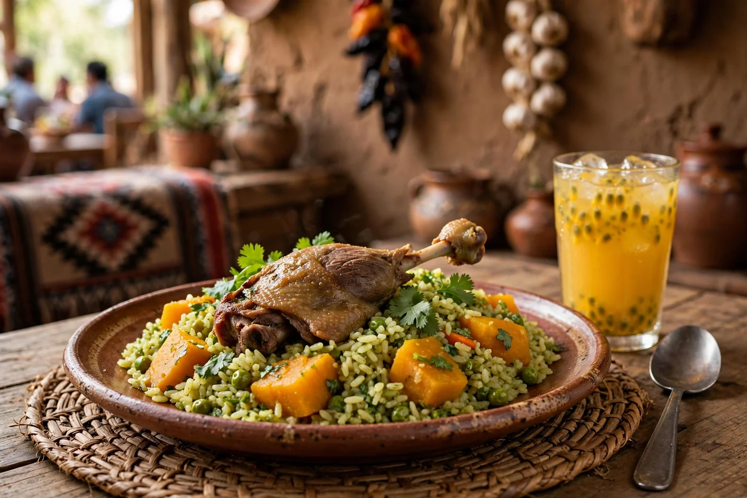 Arroz con pato